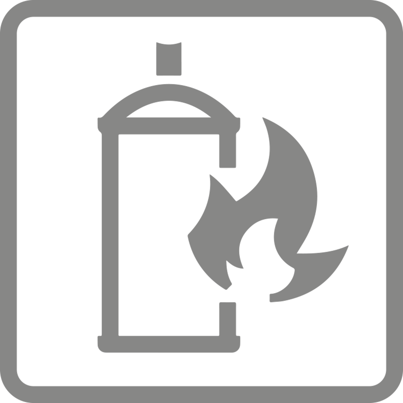 Aerosoler, brandfarliga