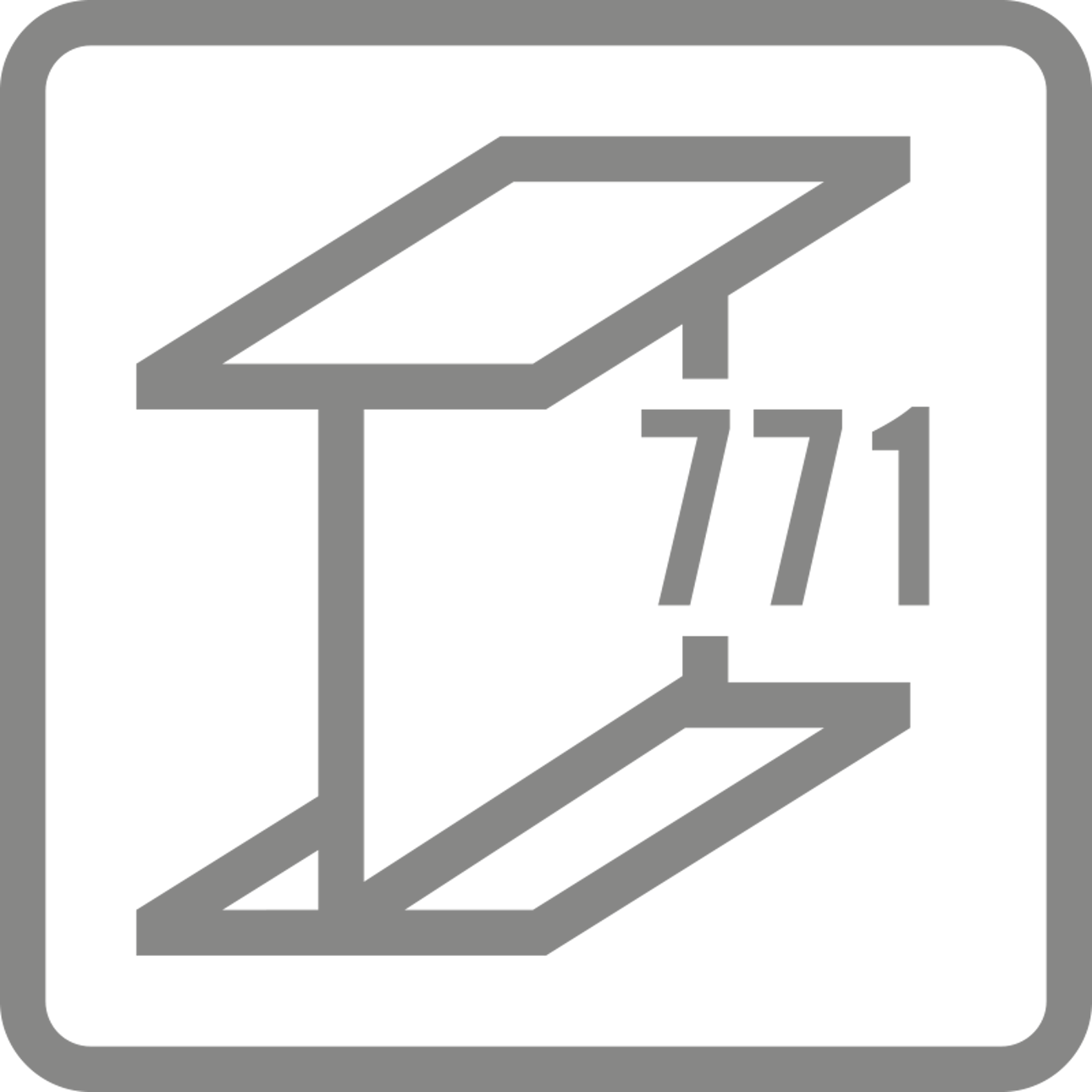 Stål Klass 711 gjutj prima styckeg