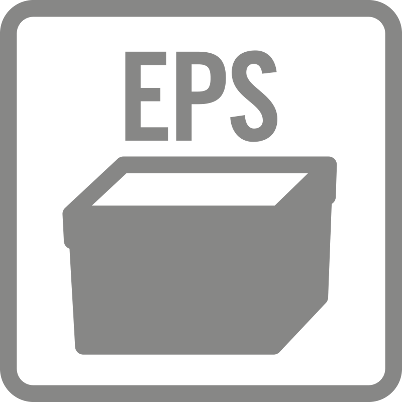 EPS, Expanderad polystyren, färgad