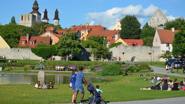 Byggnader i Visby