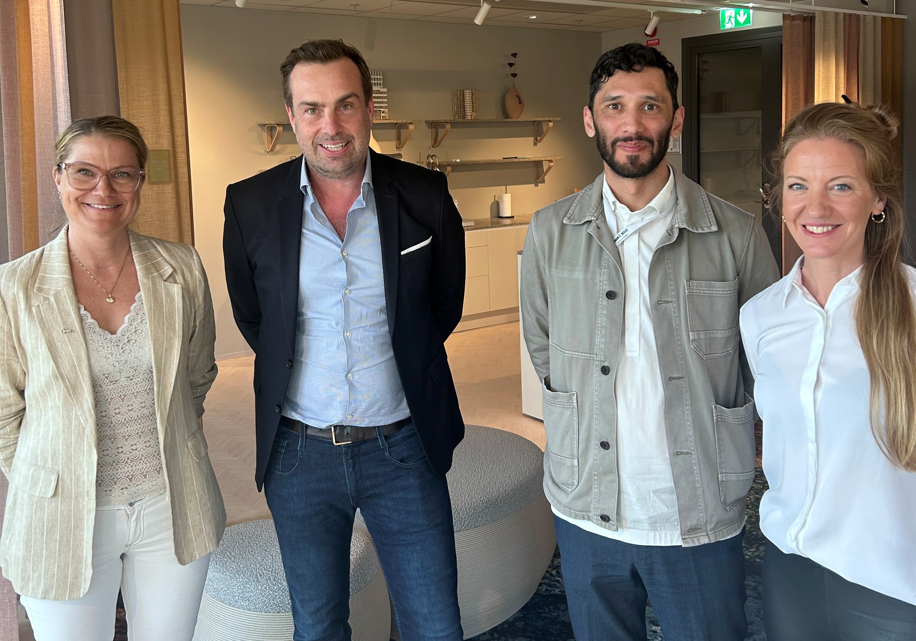 Signering av avtal mellan Ragn-Sells och Fabege.