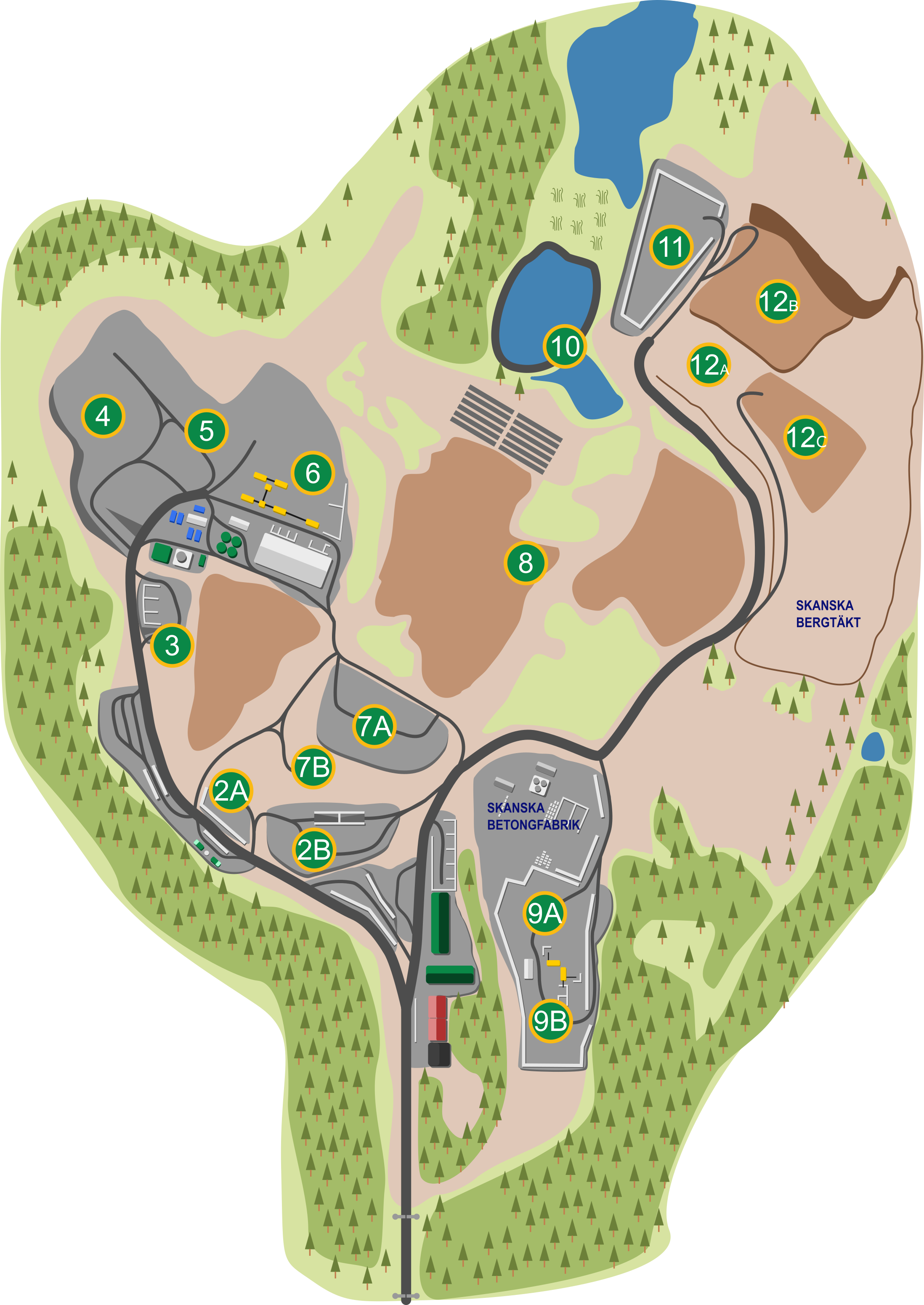 Omr&aring;deskarta H&auml;radsudden