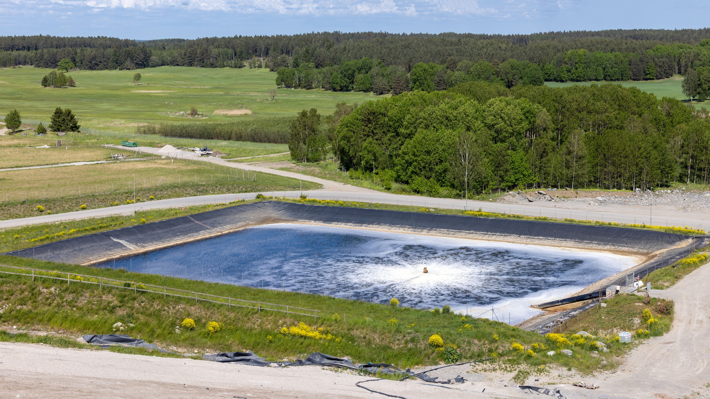 Bild på Ragn-Sells damm