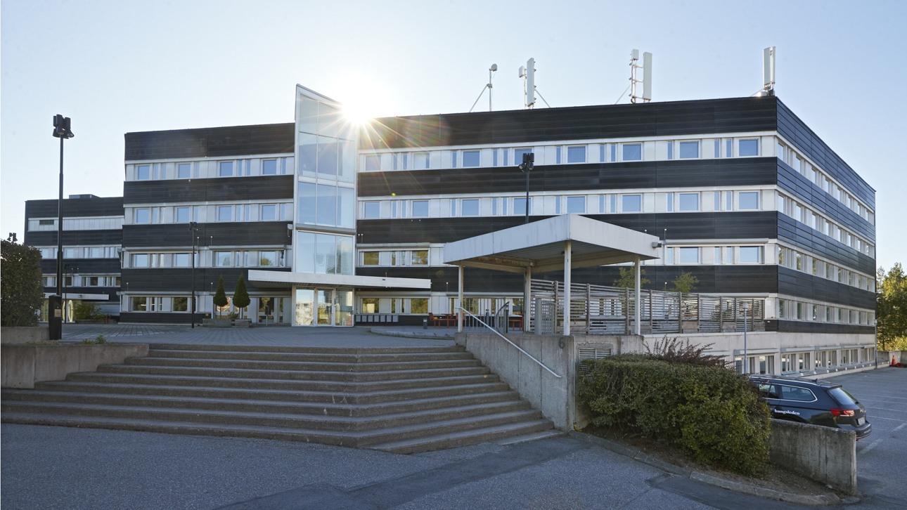 Castellums fastighet i Kista där Ragn-Sells återbrukshubb finns