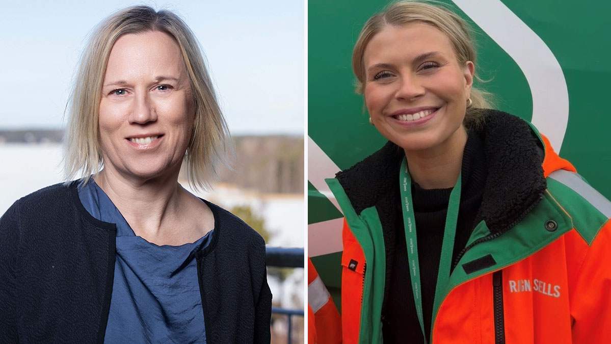 Porträttbilder av Sara Westberg och Lisa Sundström