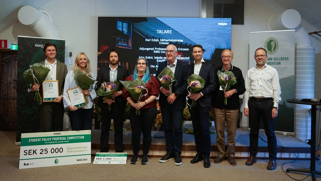 Talare på Ragn-Sells seminarium Framtidsdagen