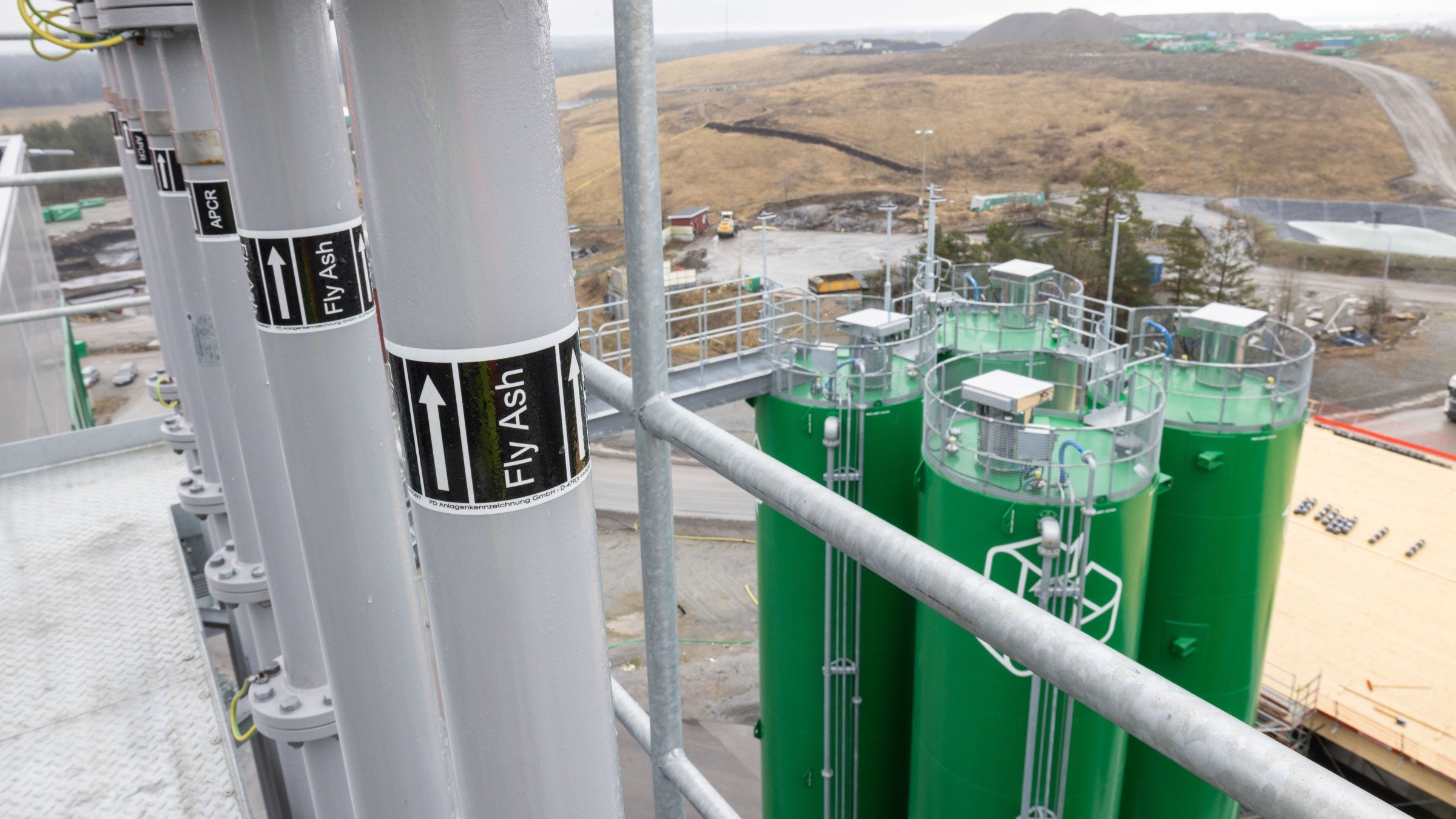 Flygaska och Ash2Salt