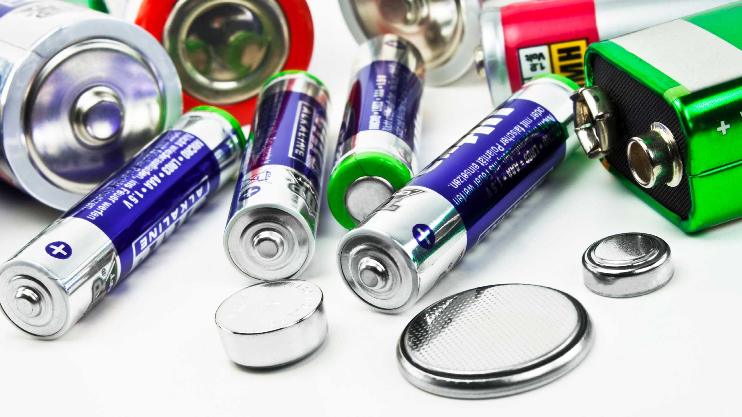 Samling av batterier