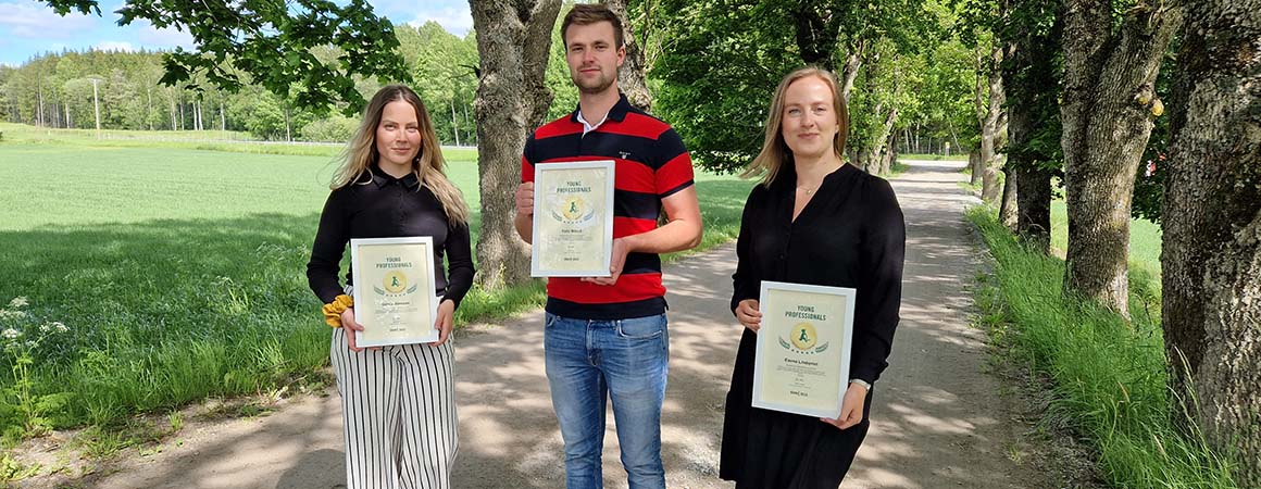 Ragn-Sells Young Professionals Emilia, Felix och Emma