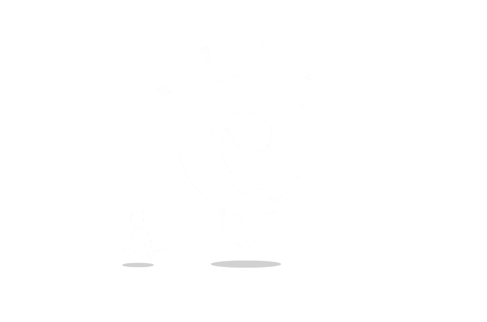 En illustration med en glödlampa för att illustrera spårbarhet och insikter