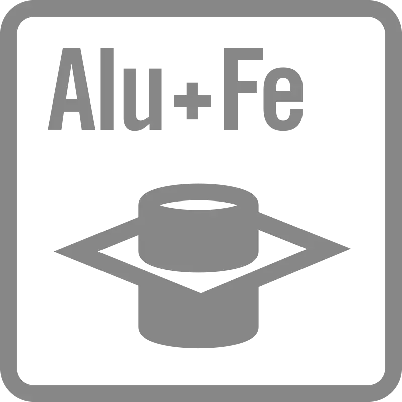 Aluminium med järn Aluminium med järn