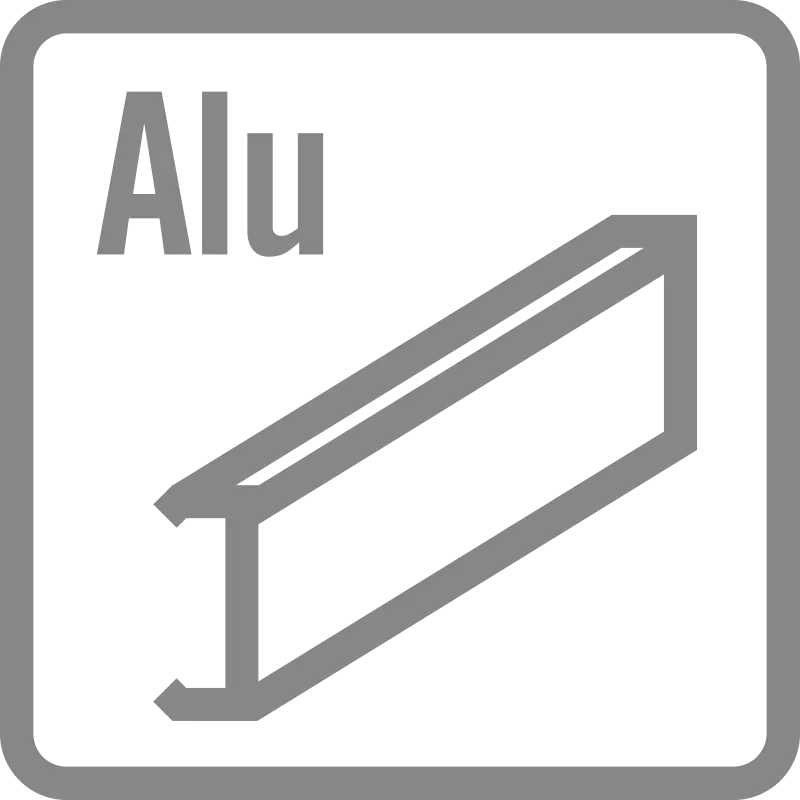 Aluminium, profil, rena Aluminium, profil, rena