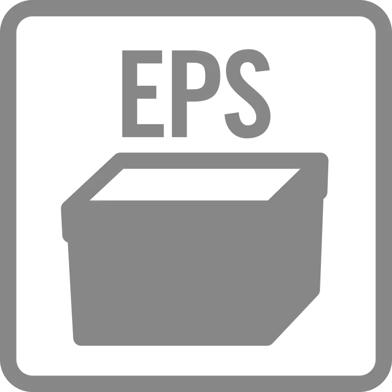 EPS, Expanderad polystyren, färgad EPS, Expanderad polystyren, färgad