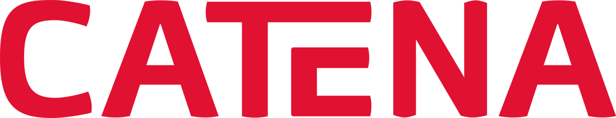 Catena Logotyp i r&ouml;tt