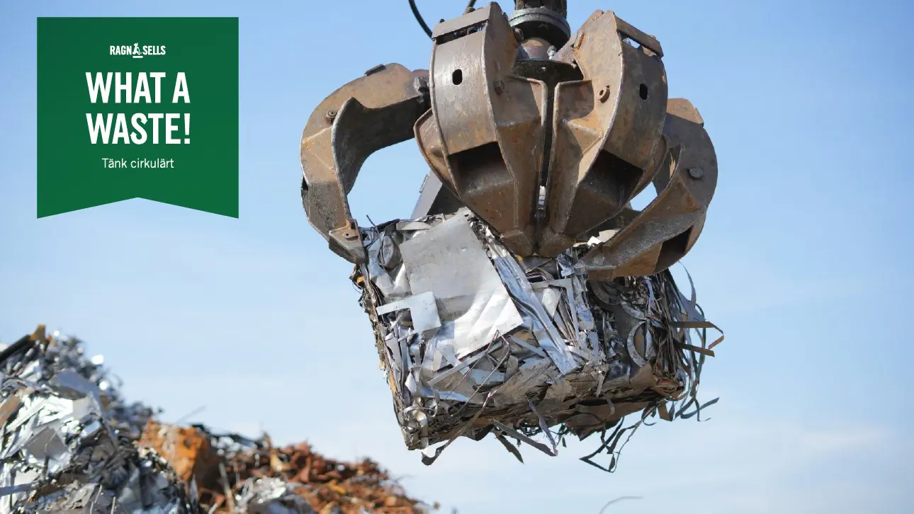 what a waste att inte återvinna metaller